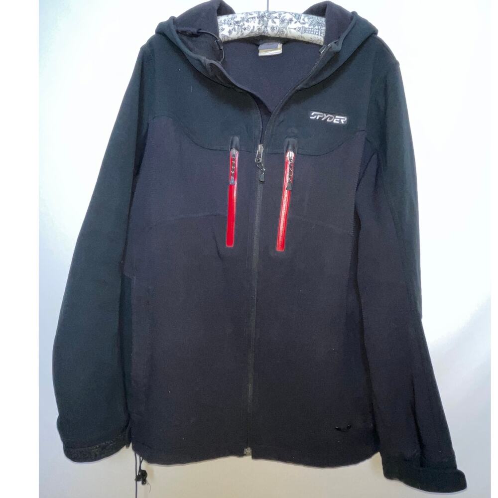 Spyder‎ Ski / Snowboard Jacket - Men's Size L - Powder Skirt & Ample Pockets